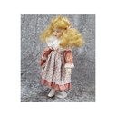 [458119121] Puppe Porzellanpuppe Sammlerpuppe 45 cm Gilde Handwerk gebraucht - gut Bild 5