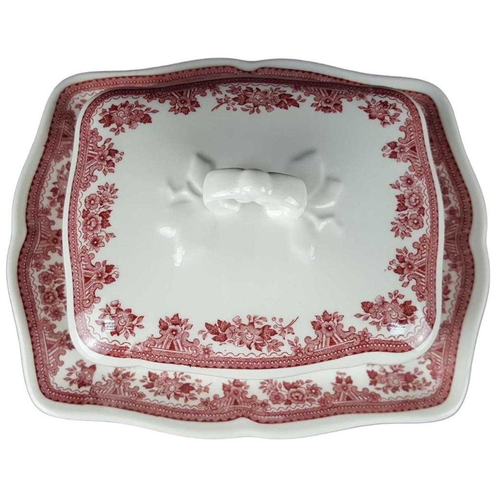 [458119129] Butterglocke 2tlg Villeroy & Boch Fasan Rot neu Bild 2