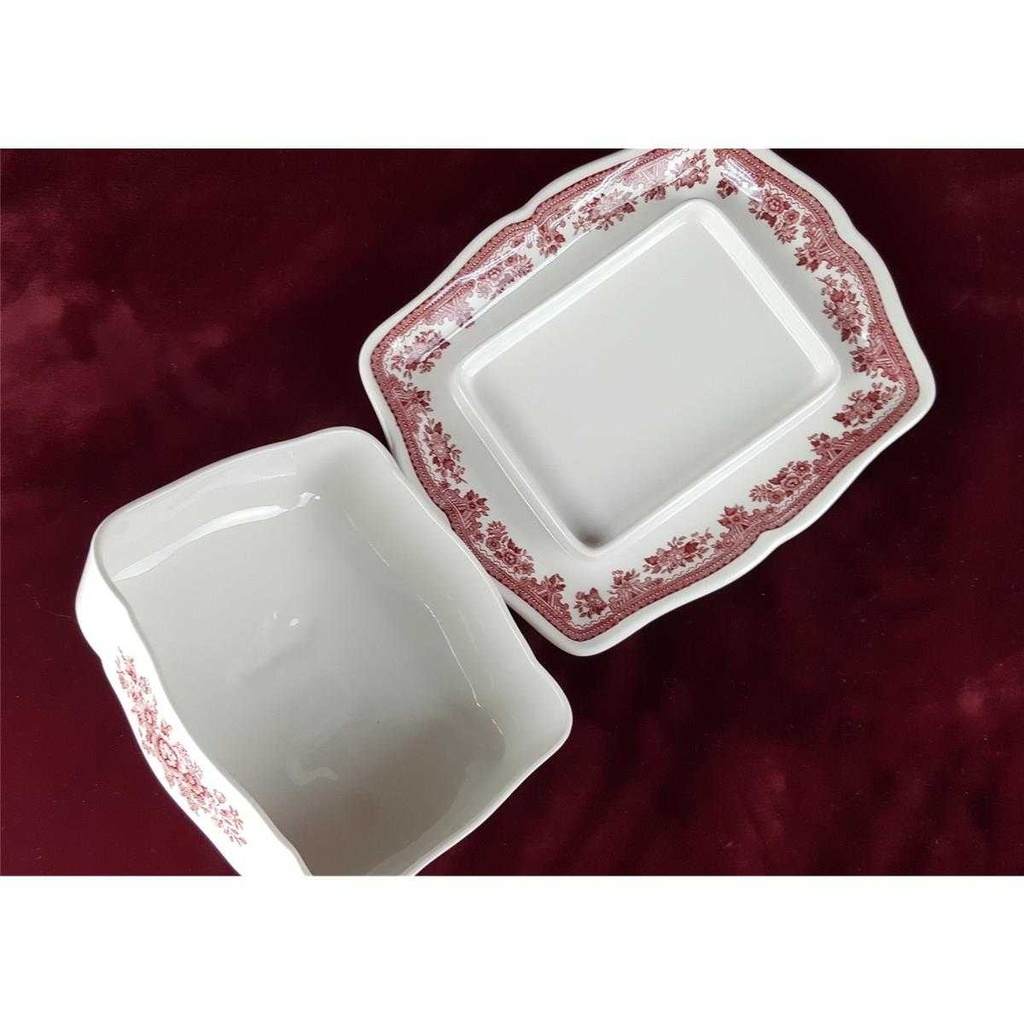 [458119129] Butterglocke 2tlg Villeroy & Boch Fasan Rot neu Bild 4
