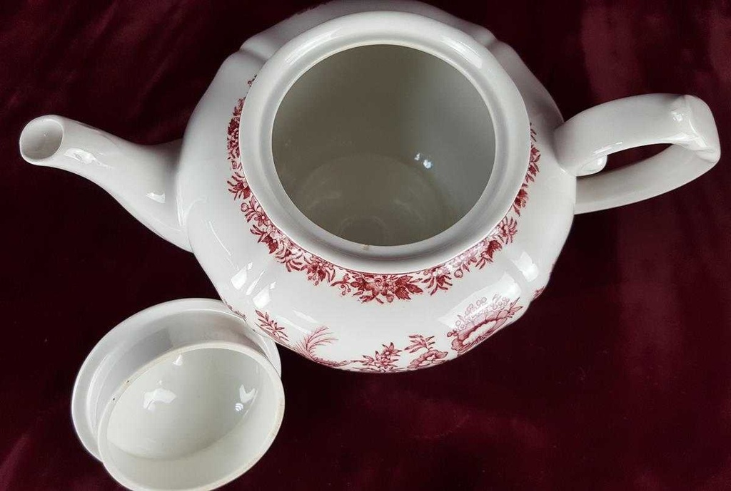 [458119134] Teekanne 1,2 L Villeroy & Boch Fasan Rot gebraucht - sehr gut Bild 3