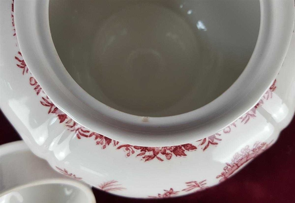 [458119134] Teekanne 1,2 L Villeroy & Boch Fasan Rot gebraucht - sehr gut Bild 4