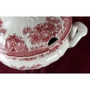 [458119138] Ragoutterrine Servierschüssel mit Deckel 1,3 L Villeroy & Boch Fasan Rot gebraucht - sehr gut Bild 3