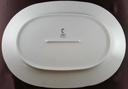 [45811915] Servierplatte Speiseplatte Königskuchenplatte Kuchenplatte 33x23,9 cm Graf von Henneberg Viktoria Weiß gebraucht - neuwertig Bild 4