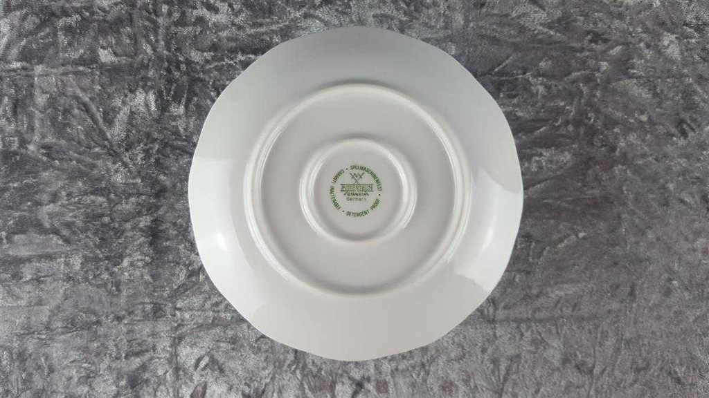 [458119152] Sauciere mit Teller 1tlg Mitterteich Form 2000 Blaue Blumen gebraucht - sehr gut Bild 5