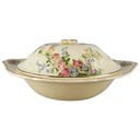 [458119164] Schüssel Terrine Crown Ducal Florentine Rosalie England gebraucht - akzeptabel Bild 2