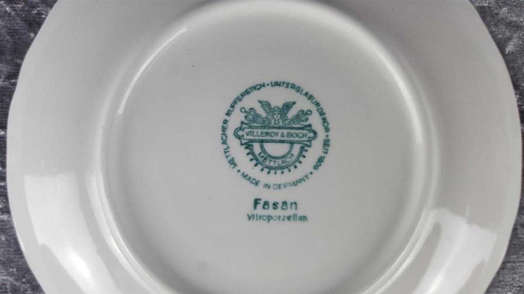 [458119166] Untertasse für Suppe 16,2 cm Villeroy & Boch Fasan Rot Bild 5
