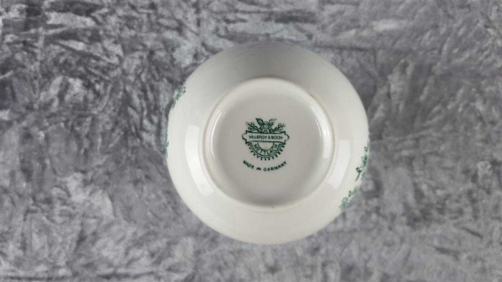 [458119171] Vase 11,8 cm Villeroy & Boch Fasan Grün gebraucht - sehr gut Bild 5