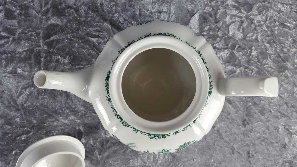 [458119174] Teekanne 1,2 L Villeroy & Boch Fasan Grün gebraucht - sehr gut Bild 6