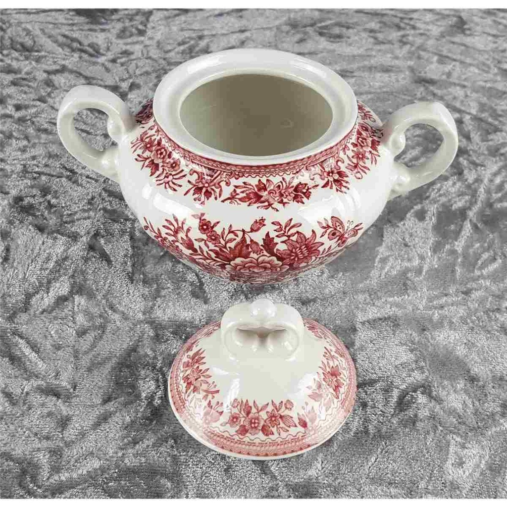 [458119175] Zuckerdose Villeroy & Boch Fasan Rot Bild 4