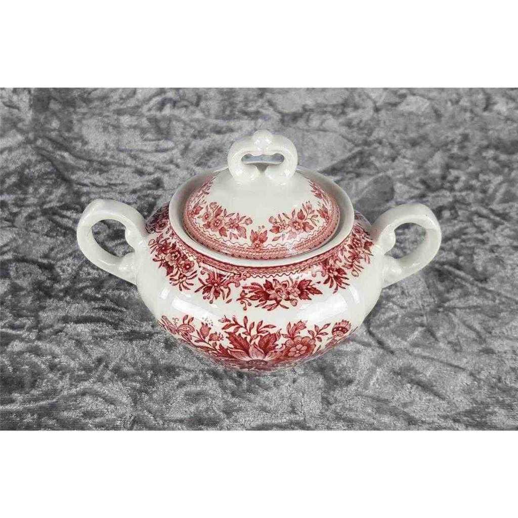 [458119175] Zuckerdose Villeroy & Boch Fasan Rot Bild 6