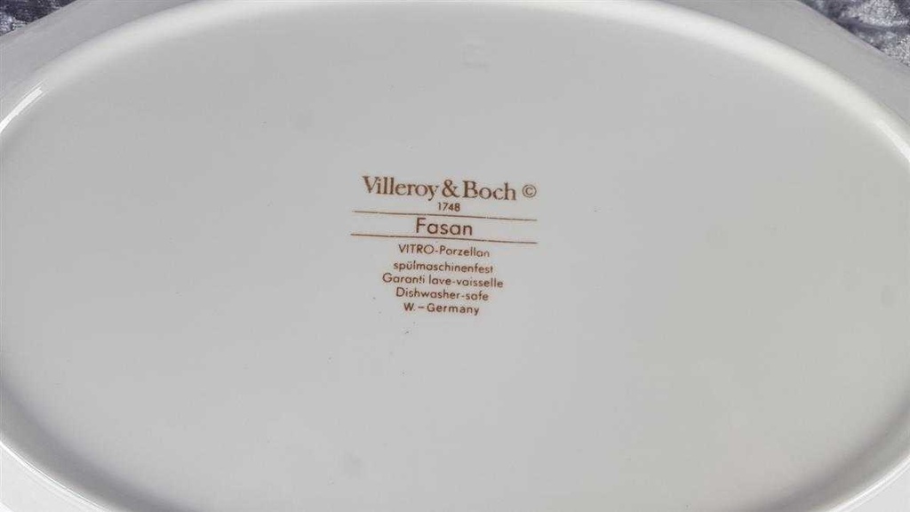 [458119179] Fleischplatte Villeroy & Boch Fasan Rot Bild 4