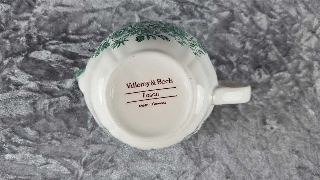 [458119189] Milchkännchen Villeroy & Boch Fasan Grün gebraucht - sehr gut Bild 4