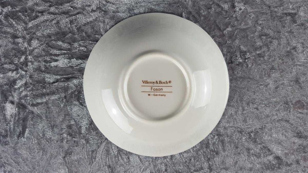 [458119193] Salatschale 15 cm Villeroy & Boch Fasan Grün gebraucht - sehr gut Bild 4