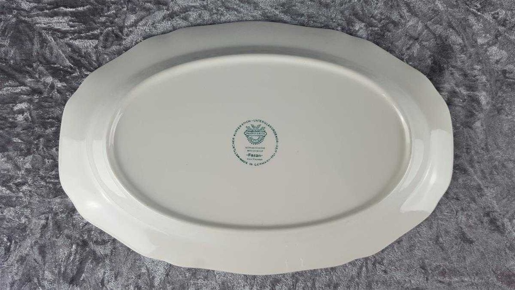 [458119202] Servierplatte Fleischplatte 31,7x20,9 cm Villeroy & Boch Fasan Grün Bild 3