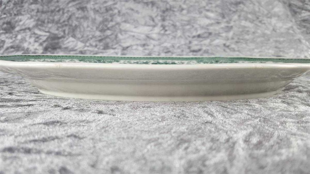 [458119204] Fleischplatte 27,5x18 cm Villeroy & Boch Fasan Grün gebraucht - gut Bild 3