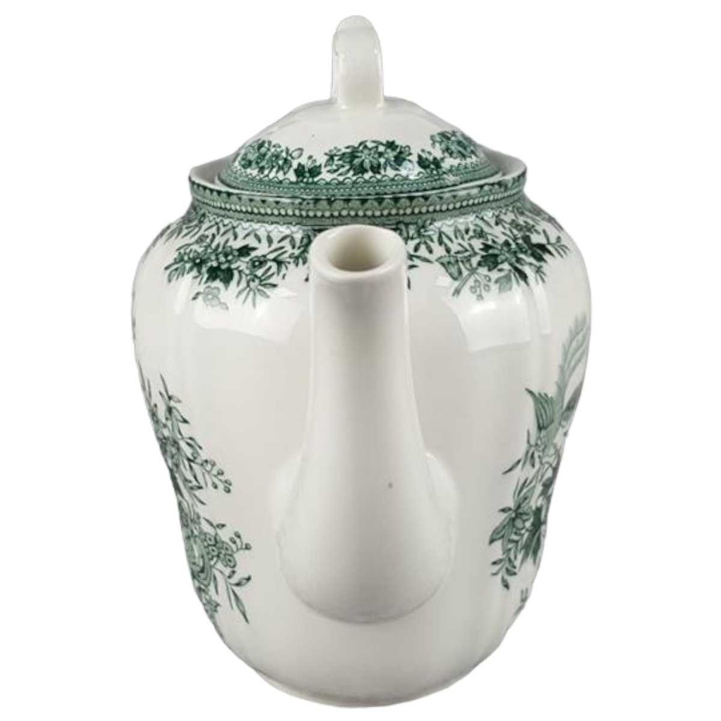 [458119208] Mokkakanne 0,8 L Villeroy & Boch Fasan Grün gebraucht - sehr gut Bild 2