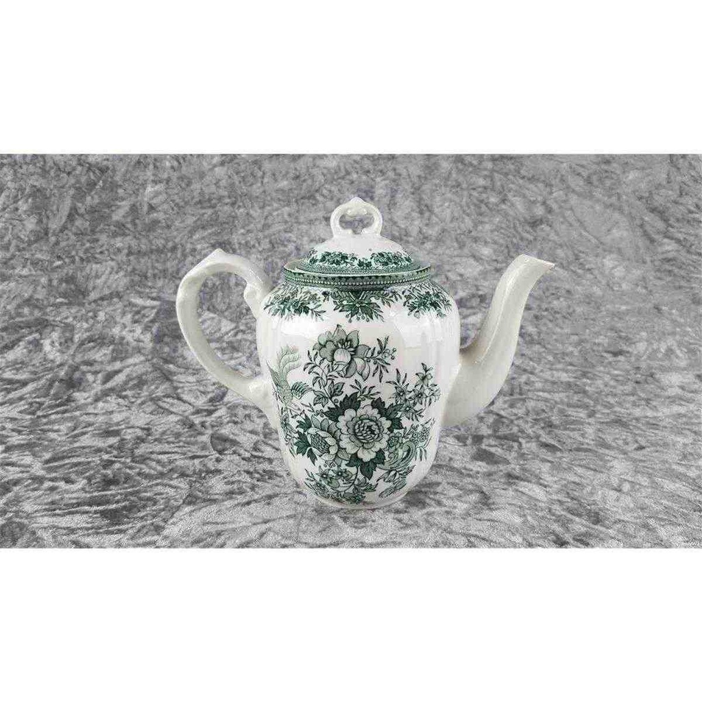 [458119208] Mokkakanne 0,8 L Villeroy & Boch Fasan Grün gebraucht - sehr gut Bild 3