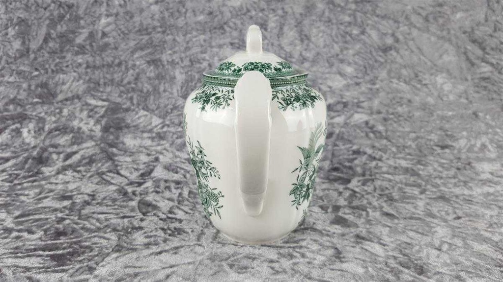 [458119208] Mokkakanne 0,8 L Villeroy & Boch Fasan Grün gebraucht - sehr gut Bild 4