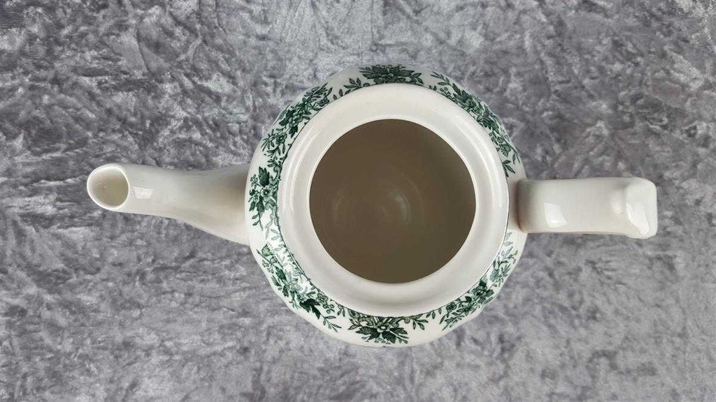 [458119208] Mokkakanne 0,8 L Villeroy & Boch Fasan Grün gebraucht - sehr gut Bild 6