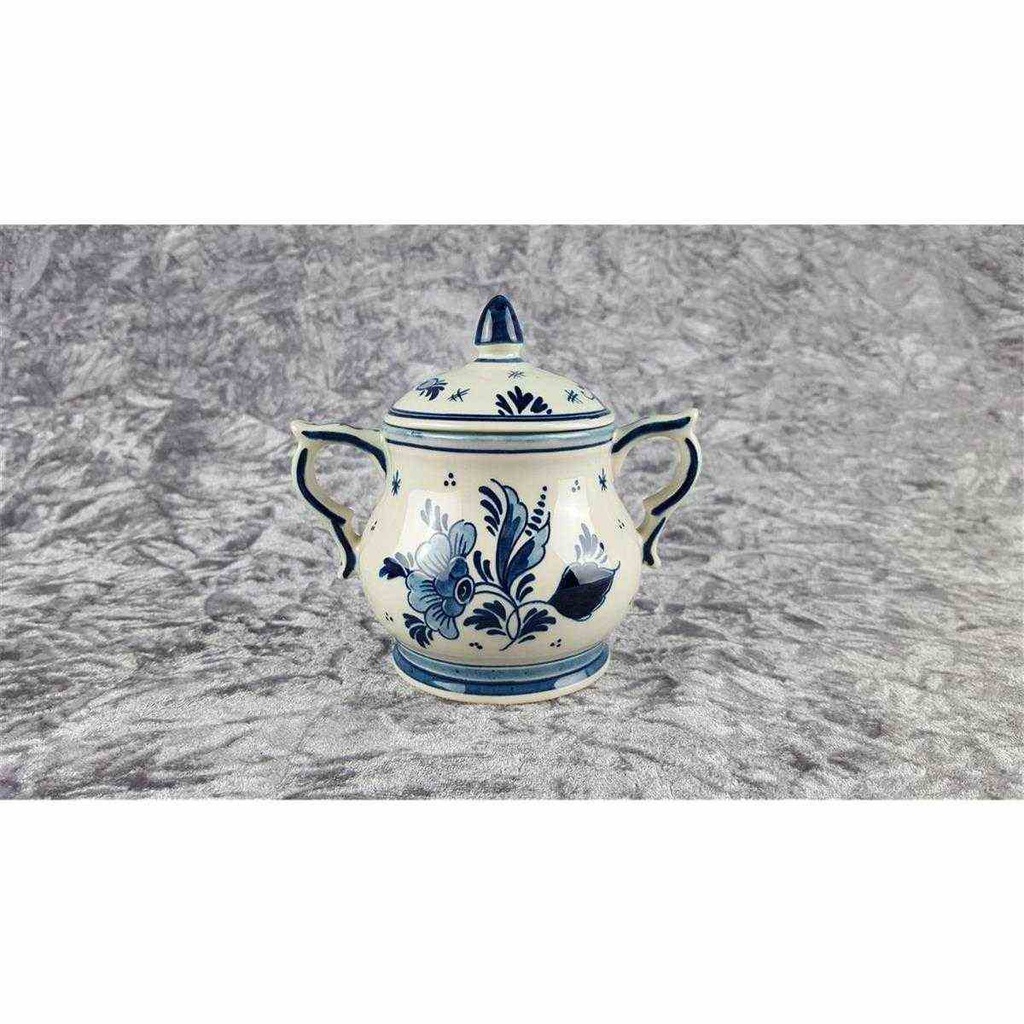 [458119213] Zuckerdose Royal Goedewaagen Blue Delft gebraucht - neuwertig Bild 3