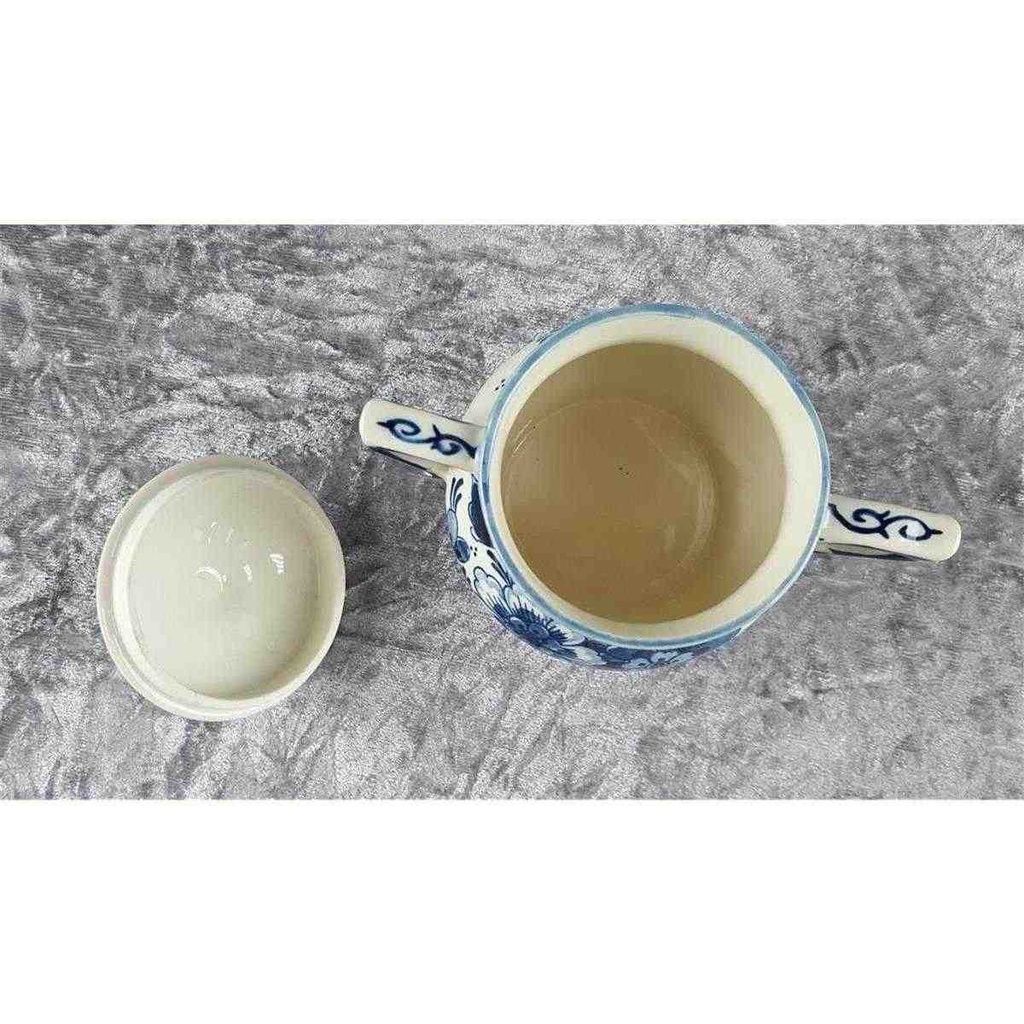 [458119213] Zuckerdose Royal Goedewaagen Blue Delft gebraucht - neuwertig Bild 6
