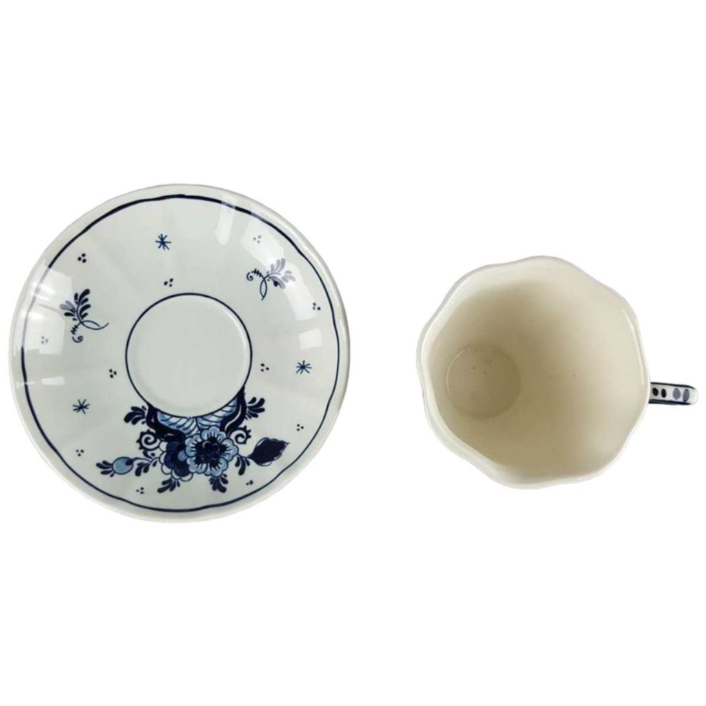 [458119215] Kaffeetasse mit Untertasse Tasse Royal Goedewaagen Blue Delft Bild 2