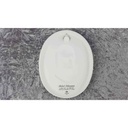 [458119217] Wandteller Wandplatte 24,8x19,9 cm Rosenthal Weiß gebraucht - gut Bild 4
