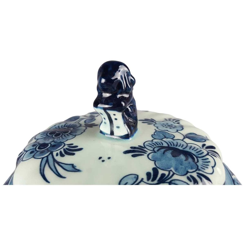 [458119218] Deckeldose Royal Goedewaagen Blue Delft gebraucht - sehr gut Bild 2