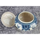 [458119218] Deckeldose Royal Goedewaagen Blue Delft gebraucht - sehr gut Bild 4
