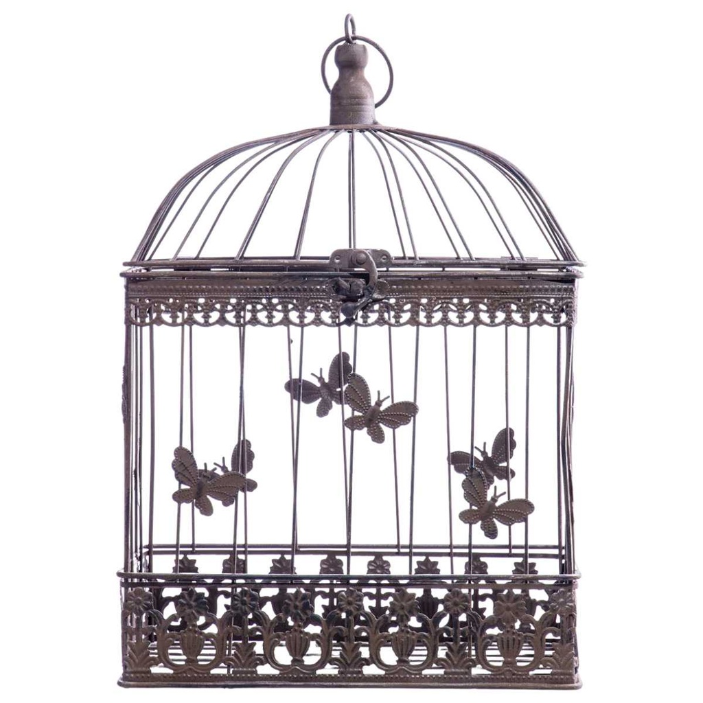 [2120379] 3er Set Vogelkäfig Blumen Pflanz Deko Käfig klein #63534 Bild 2