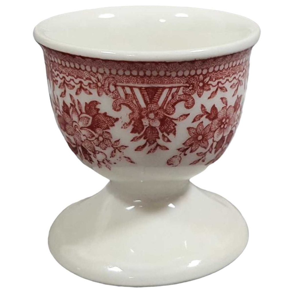 [458119221] Eierbecher auf Fuß Villeroy & Boch Fasan Rot gebraucht - gut Bild 2