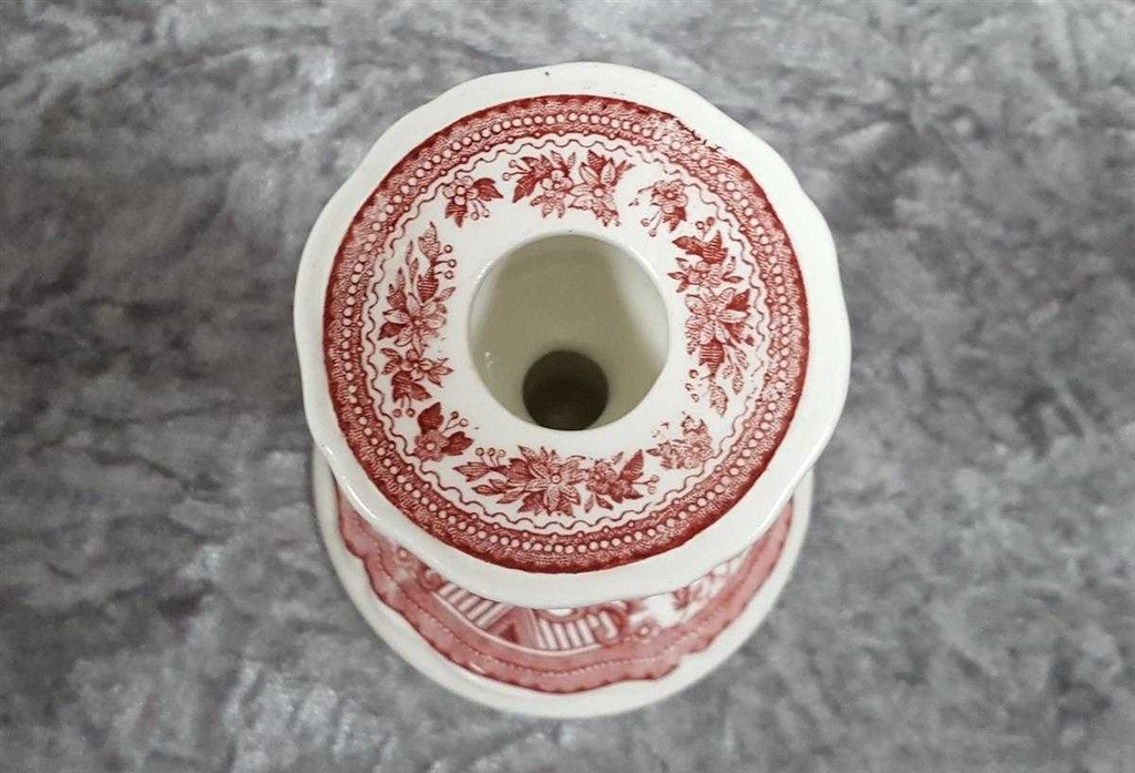 [458119222] Kerzenhalter Villeroy & Boch Fasan Rot Bild 3
