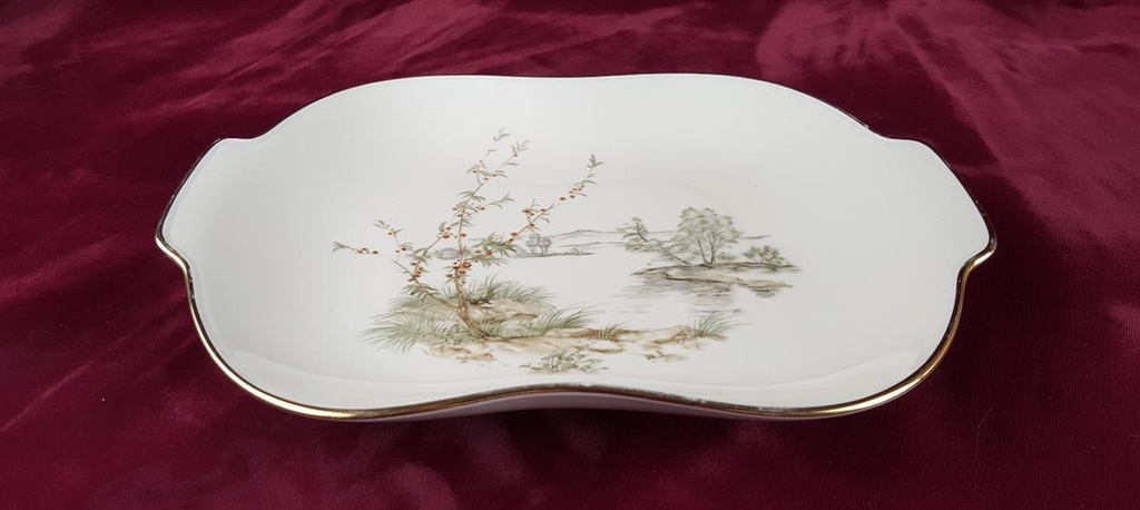 [458119225] Schale Goldrand Bavaria 30 cm Seltmann Weiden gebraucht - gut Bild 5
