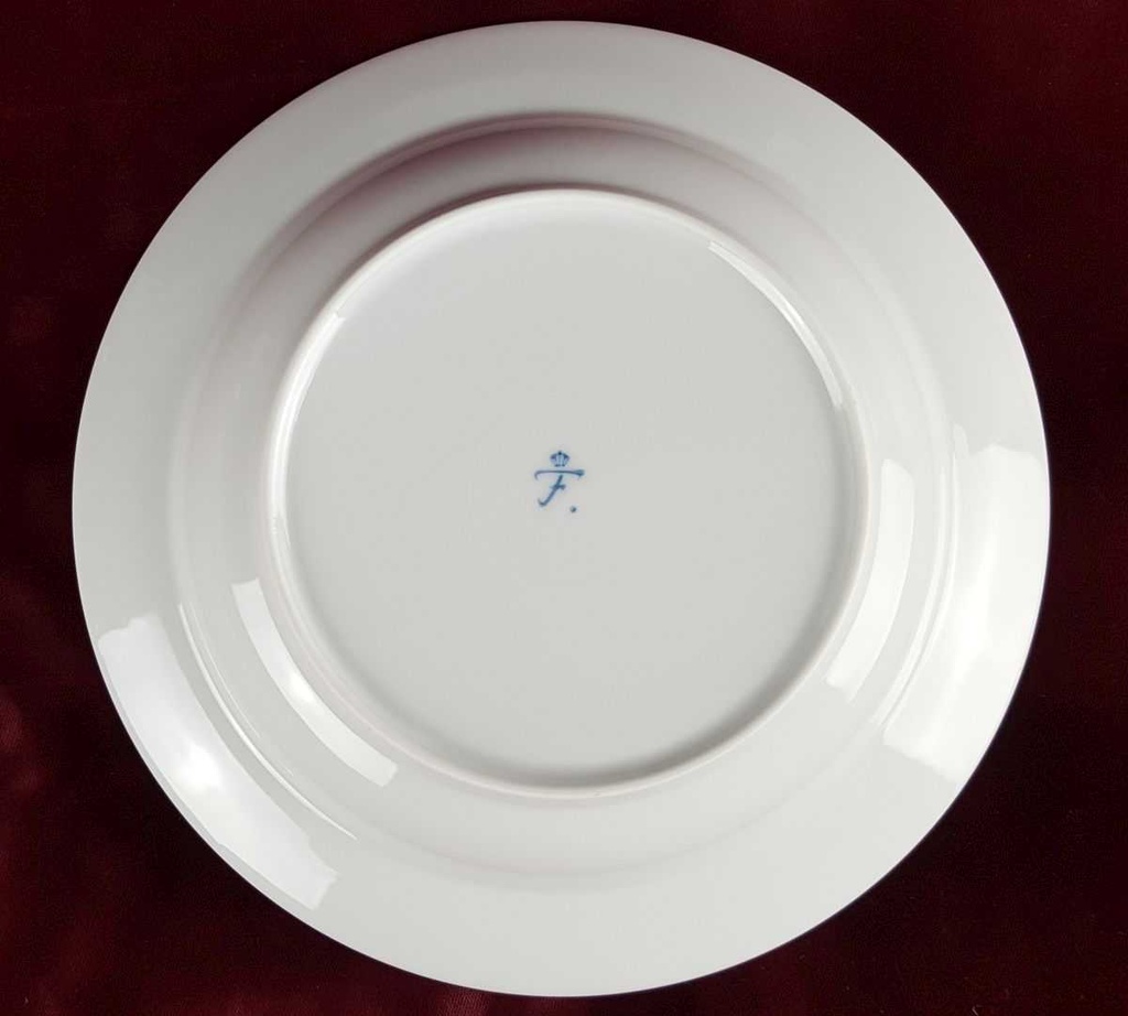 [458119244] Suppenteller 23,3 cm Fürstenberg Alt Schlossgarten 02762 gebraucht - gut Bild 4