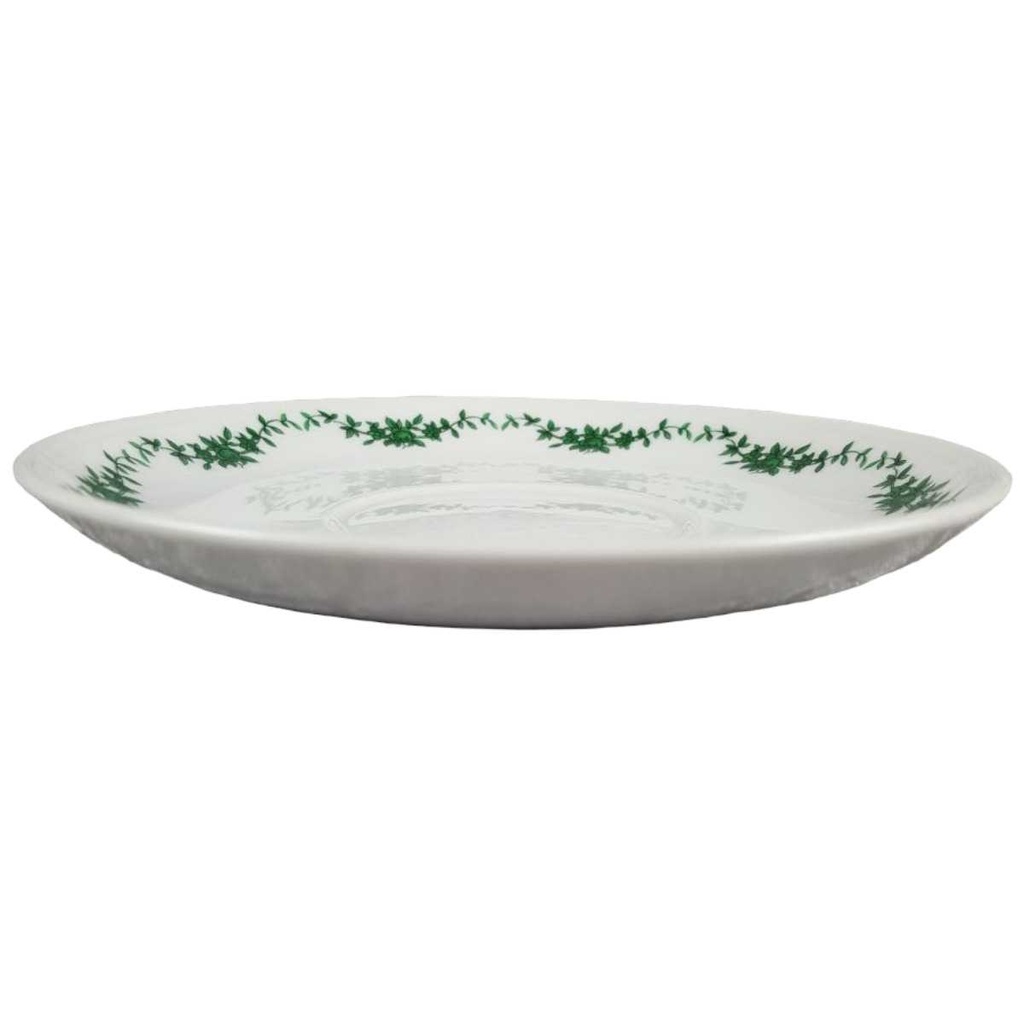 [458119254] Untertasse für Suppe 17,6 cm Fürstenberg Alt Schlossgarten 02762 gebraucht - gut Bild 2