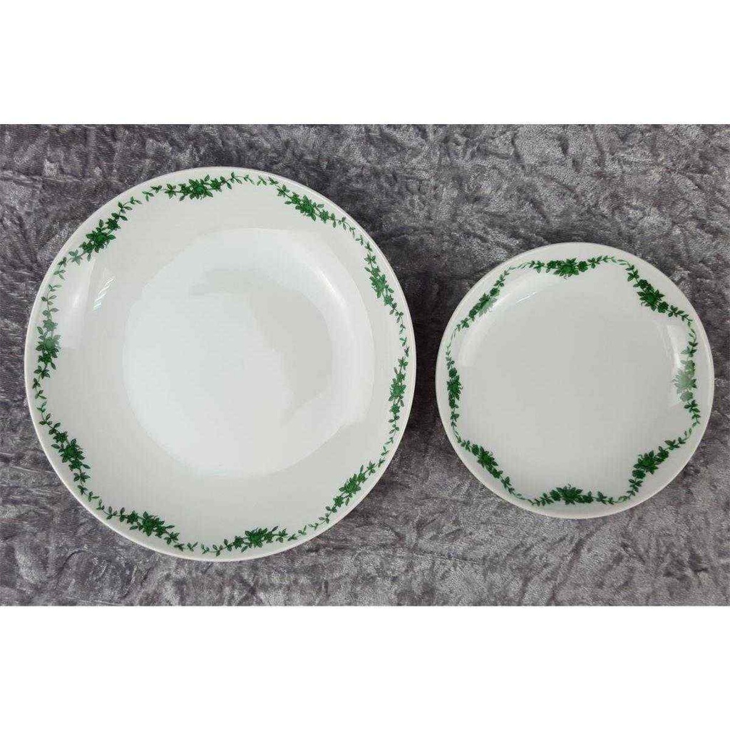 [2118837] 2er Set Teller Fürstenberg Alt Schlossgarten 02762 gebraucht - gut Bild 3
