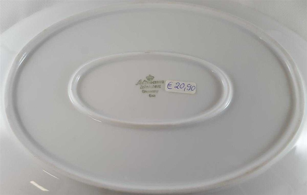 [45811926] Fleischplatte 28,2x19,2 cm Seltmann Weiden Helena Weiße Welle gebraucht - neuwertig Bild 4