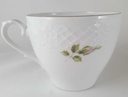 [45811931] Kaffeetasse Tasse Schumann Arzberg Form Dresden Weiße Rose gebraucht - sehr gut Bild 3