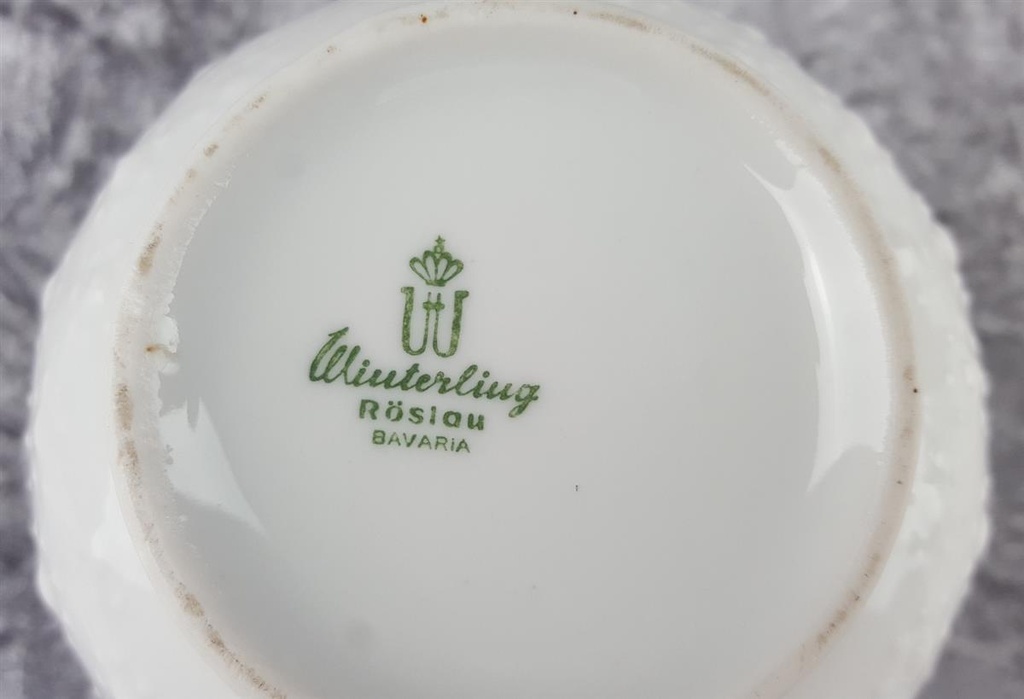 [458119450] Tischvase Bavaria 11,5 cm Winterling Röslau Weiß gebraucht - sehr gut Bild 4