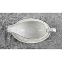 [458119465] Sauciere Goldrand 1tlg Schönwald Form 301 Weiß gebraucht - gut Bild 5
