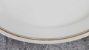 [458119468] Servierplatte Fleischplatte Steakplatte Goldrand 33,2x21,6 cm Schönwald Form 301 Weiß gebraucht - gut Bild 4