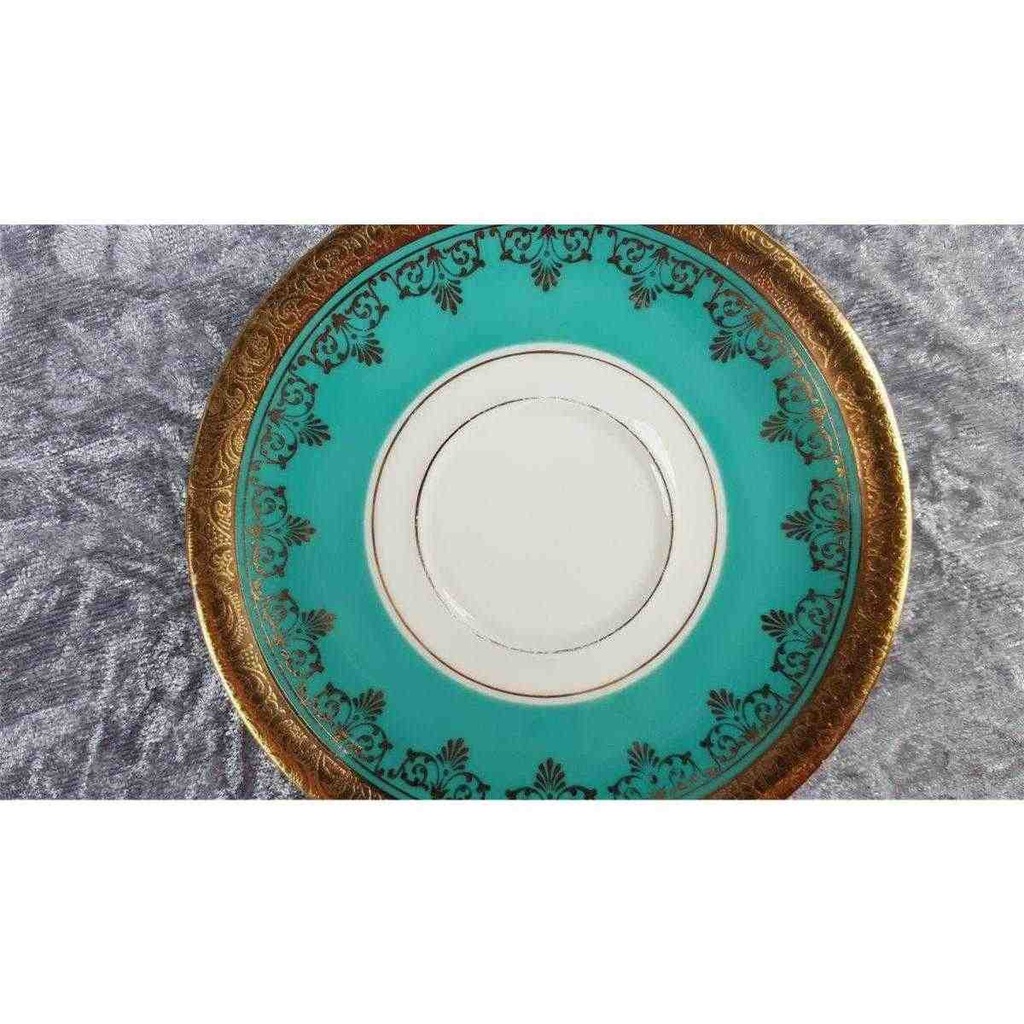 [458119471] Mokkatasse mit Untertasse Tasse Espressotasse Golddekor Kaiser Porzellan Alka Kunst gebraucht - gut Bild 5