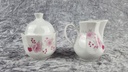[458119474] Zuckerdose und Milchkännchen Milch & Zucker Set 11,8 cm Atelier Porzellan gebraucht - gut Bild 2