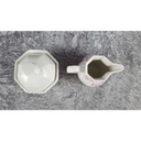 [458119474] Zuckerdose und Milchkännchen Milch & Zucker Set 11,8 cm Atelier Porzellan gebraucht - gut Bild 3