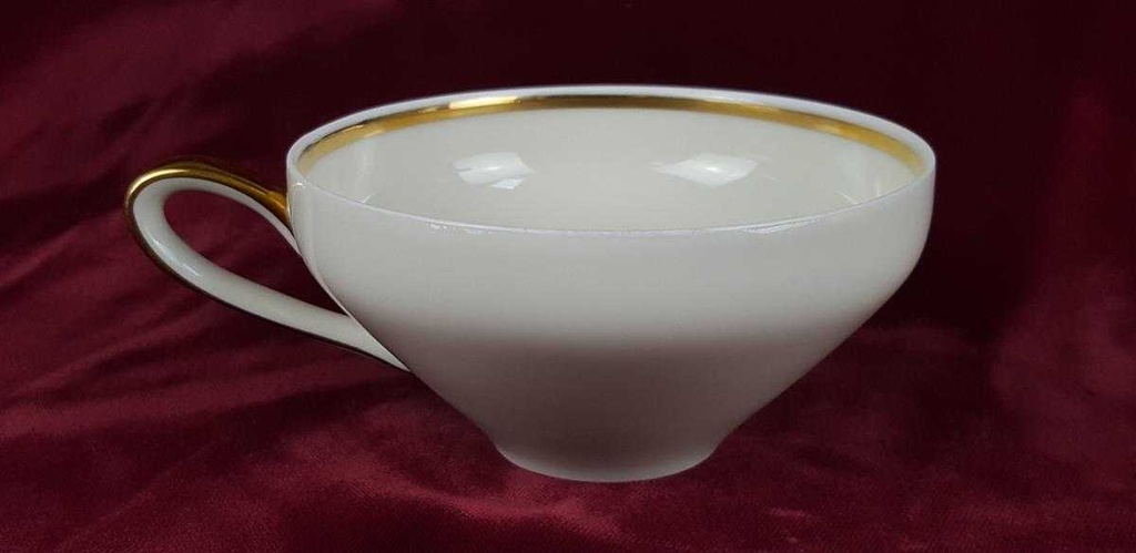 [458119487] Teetasse Tasse Goldrand Zeh Scherzer 9003 Elfenbein Beige gebraucht - gut Bild 3
