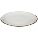 [458119488] Kuchenteller Dessertteller Goldrand 19,2 cm Zeh Scherzer 9003 Elfenbein gebraucht - gut Bild 2