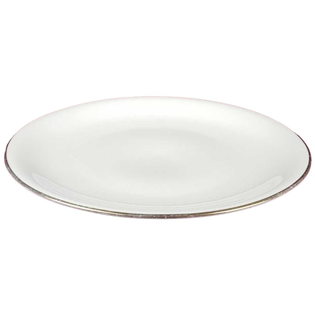 [458119491] Kuchenteller Dessertteller Goldrand 19,5 cm Zeh Scherzer Unbekannte Form Elfenbein gebraucht - gut Bild 2