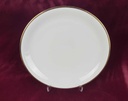 [2118851] 6er Set Kuchenteller Goldrand 19,2 cm Zeh Scherzer 9003 Elfenbein Beige gebraucht - gut Bild 3