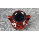 [458119494] Keramik Vase mit Henkeln 780/10 H 9,5 cm Bild 3