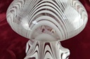 [458119504] Vase Blumenvase mundgeblasen 17 cm Einzelteile Joska Waldglashütte Bodenmais Weiß gebraucht - gut Bild 9